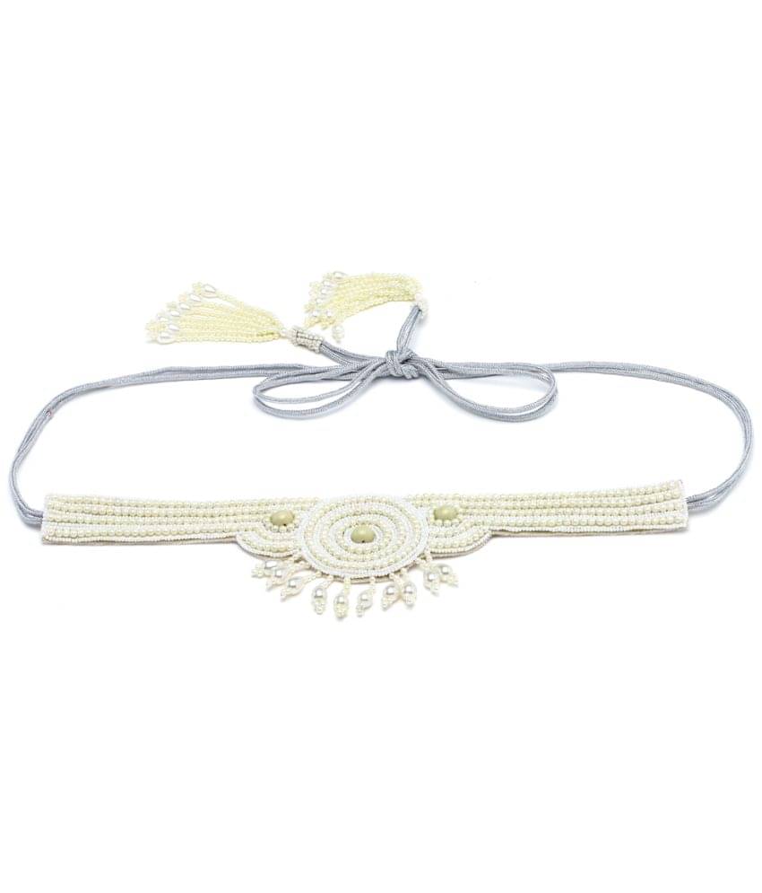     			Anekaant - Fabric Women's Embellished Belt ( Pack of 1 )