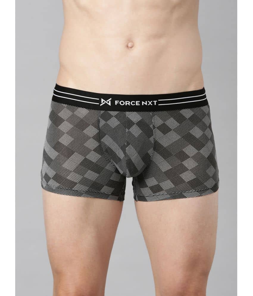 Force NXT Pack of 1 Cotton Trunks For Men's ( Multicolor )