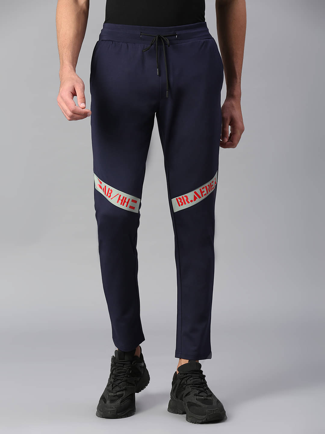 HJ HASASI - Blue Cotton Blend Men's Trackpants ( Pack of 1 ) HJ HASASI - Blue Cotton Blend Men's Trackpants ( Pack of 1 )