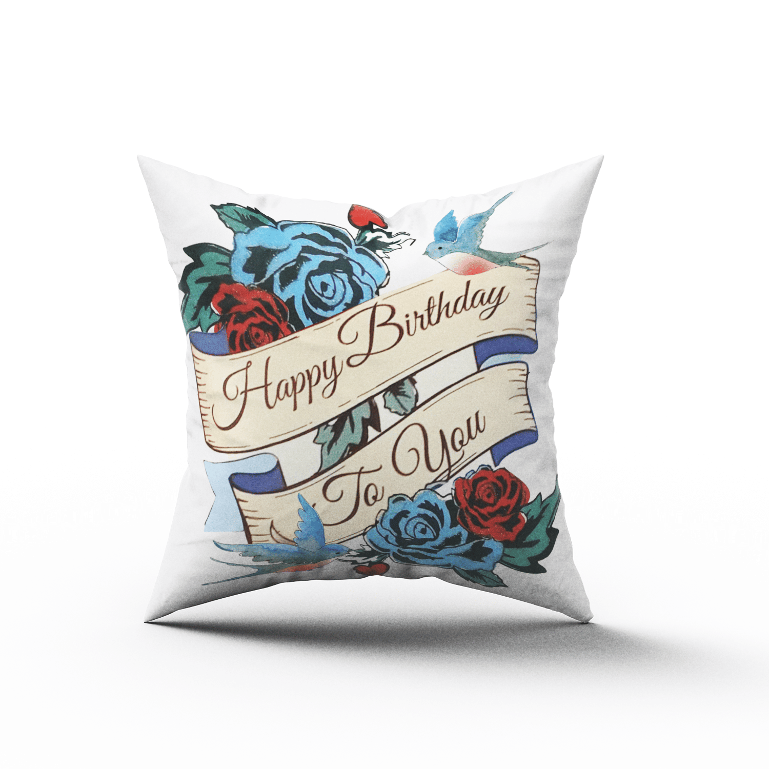     			Ros - Multicolor Nylon Gifting Printed Cushion