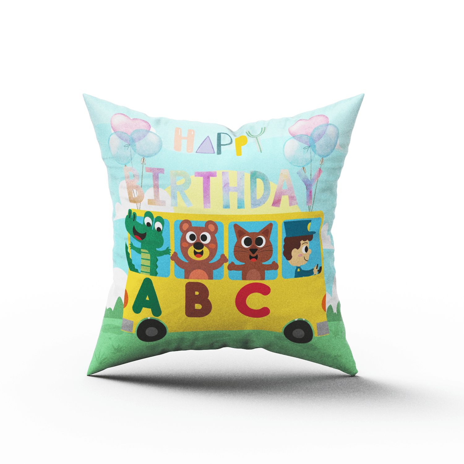     			Ros - Multicolor Polyester Gifting Printed Cushion