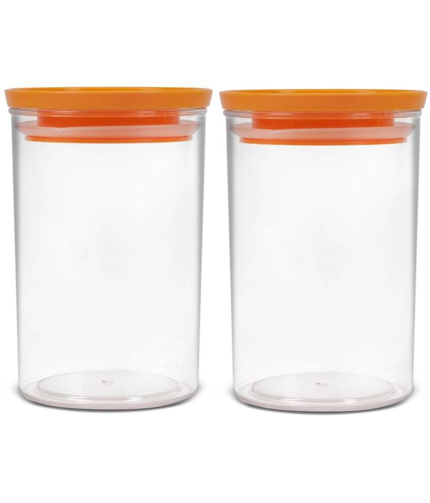 HomePro - Premium Excellent unbreakable airtight High quality transparent plastic storage container with air vent lid pack of 2, food-grade, Bpa-free, round, 900ml Orange HomePro - Premium Excellent unbreakable airtight High quality transparent plastic storage container with air vent lid pack of 2, food-grade, Bpa-free, round, 900ml Orange