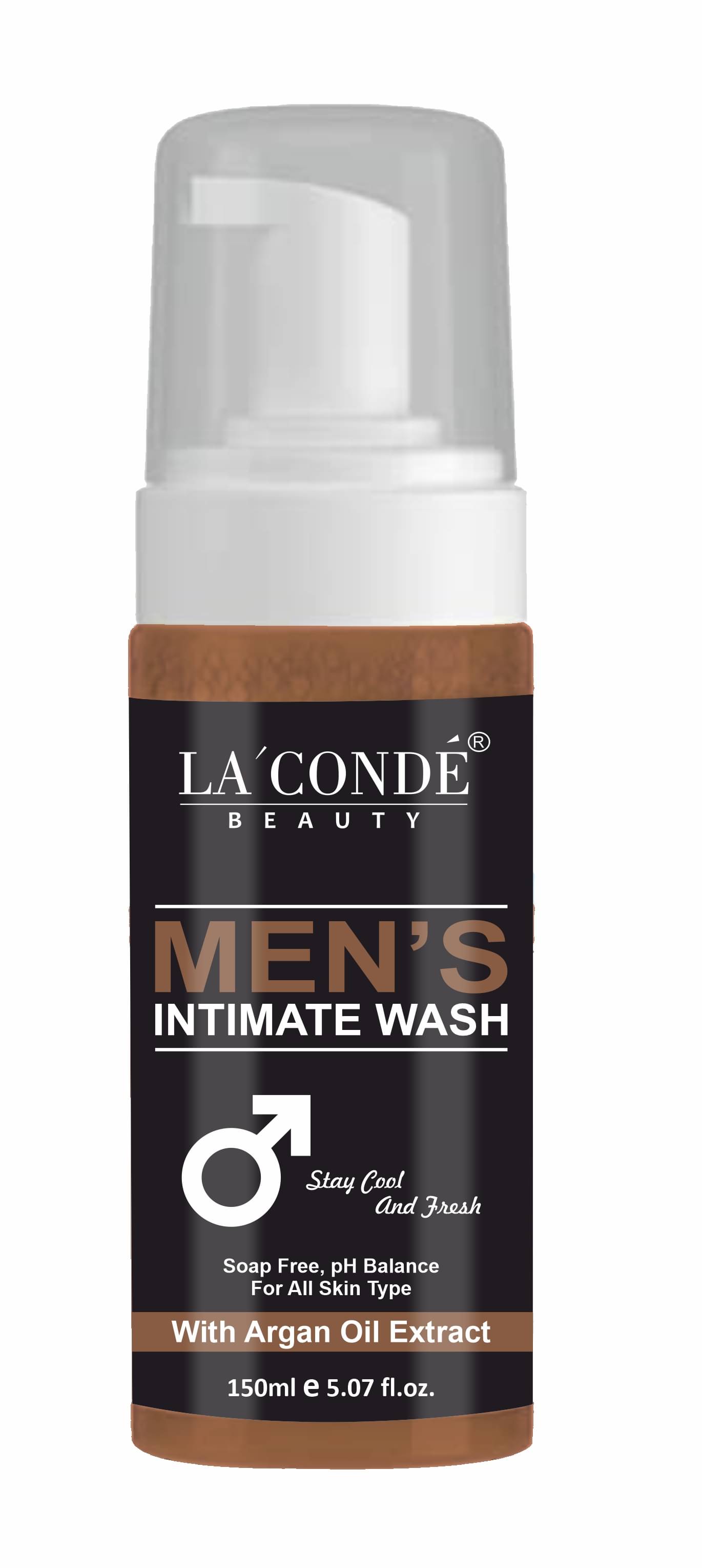     			La'Conde Reduce Bad Odour with Argan Oil Extract Men's Intimate Wash Assorted 150 Pcs