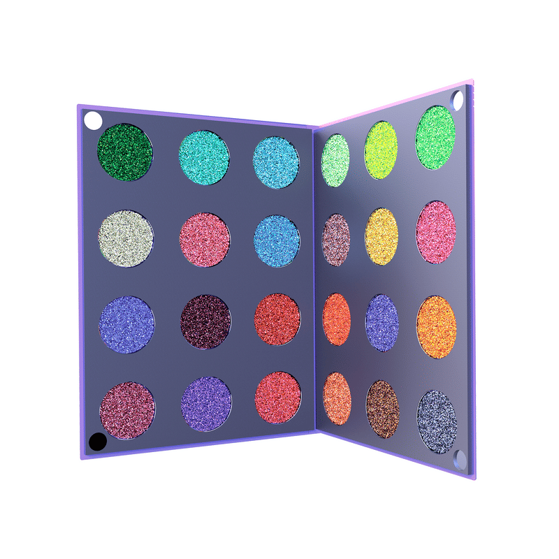 shryoan - Multi Glitter Powder Eye Palette 36 - Makeup - Eyes | Buy online on ZillyBuy