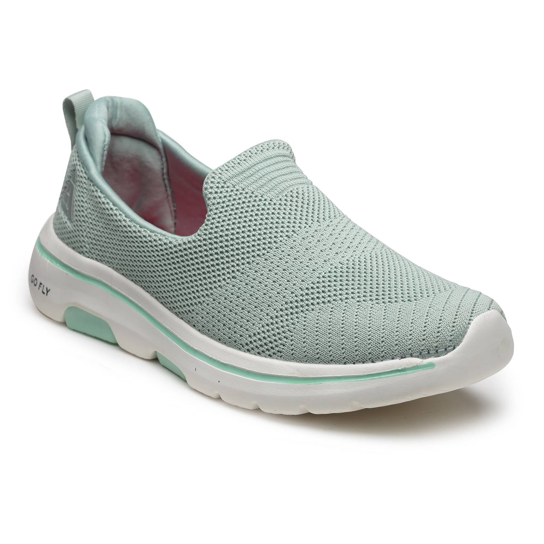Action - Green Women's Running Shoes Action - Green Women's Running Shoes