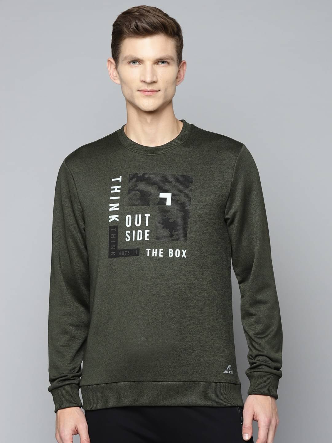 Alcis - Green Polyester Regular Fit Men's Sweatshirt ( Pack of 1 ) Alcis - Green Polyester Regular Fit Men's Sweatshirt ( Pack of 1 )