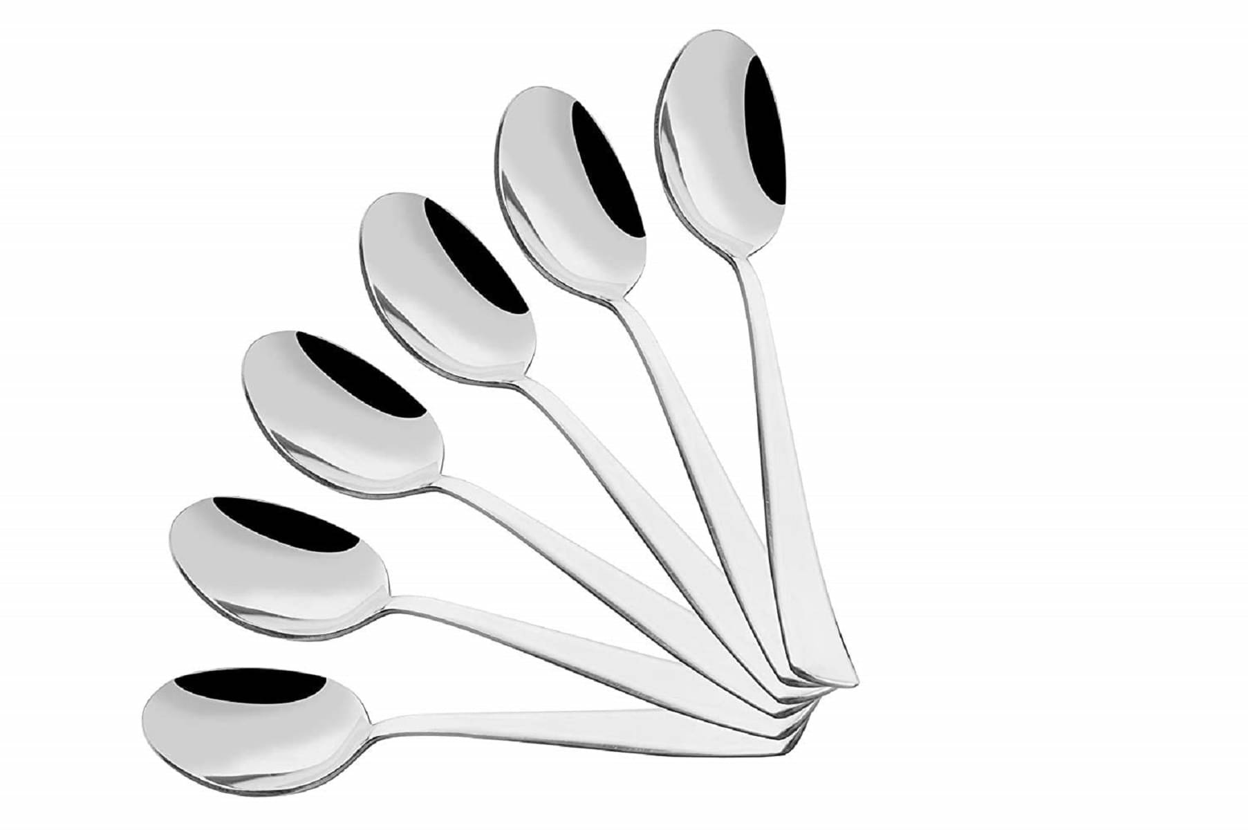 Analog kitchenware - Silver Stainless Steel Tea Spoon ( Pack of 6 ) Analog kitchenware - Silver Stainless Steel Tea Spoon ( Pack of 6 )