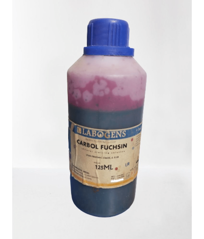     			CARBOL FUCHSIN (dilute) staining solution 125ML