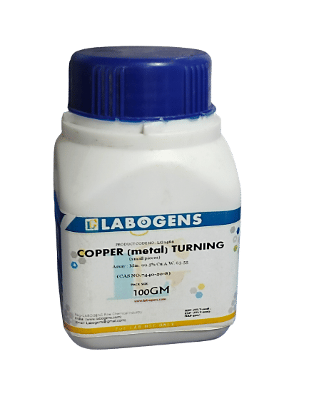 COPPER (metal) TURNING/FILLING 100GM