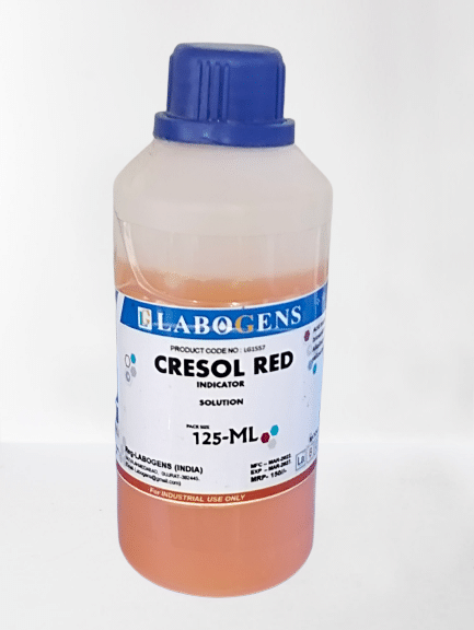     			CRESOL RED indicator solution 125ML