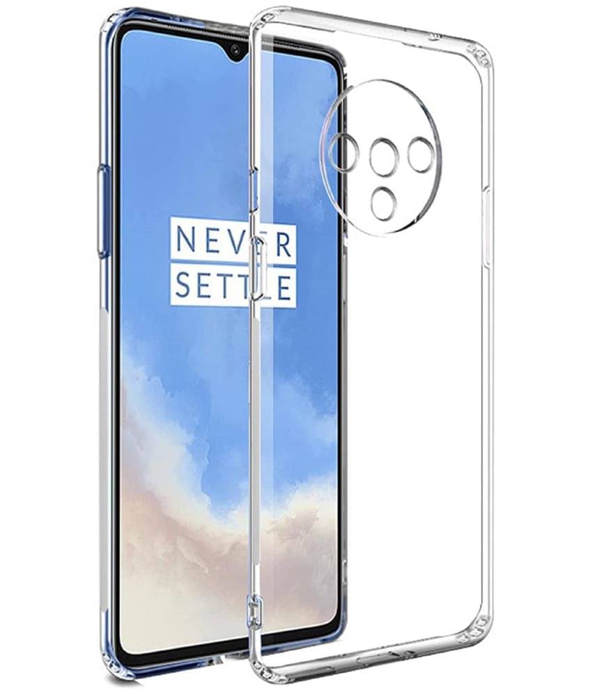 Case Vault Covers - Transparent Silicon Silicon Soft cases Compatible For OnePlus 7T ( Pack of 1 ) Case Vault Covers - Transparent Silicon Silicon Soft cases Compatible For OnePlus 7T ( Pack of 1 )