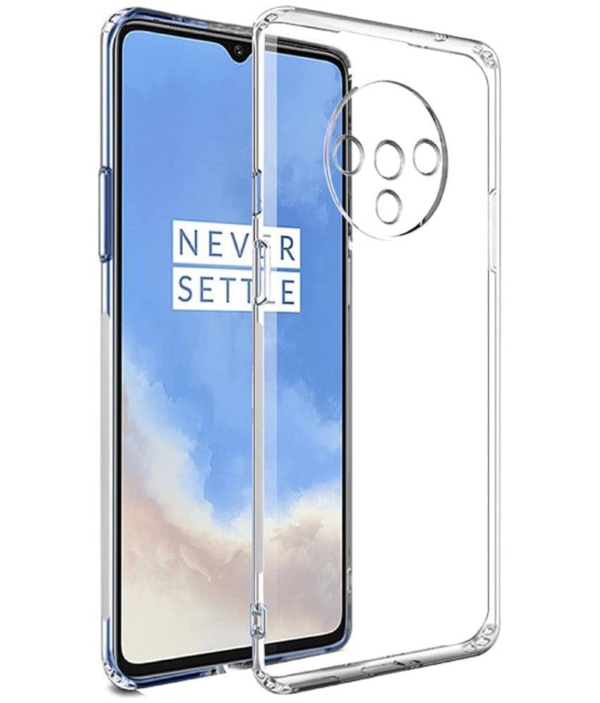 Case Vault Covers - Transparent Silicon Silicon Soft cases Compatible For OnePlus 7T ( Pack of 1 ) Case Vault Covers - Transparent Silicon Silicon Soft cases Compatible For OnePlus 7T ( Pack of 1 )