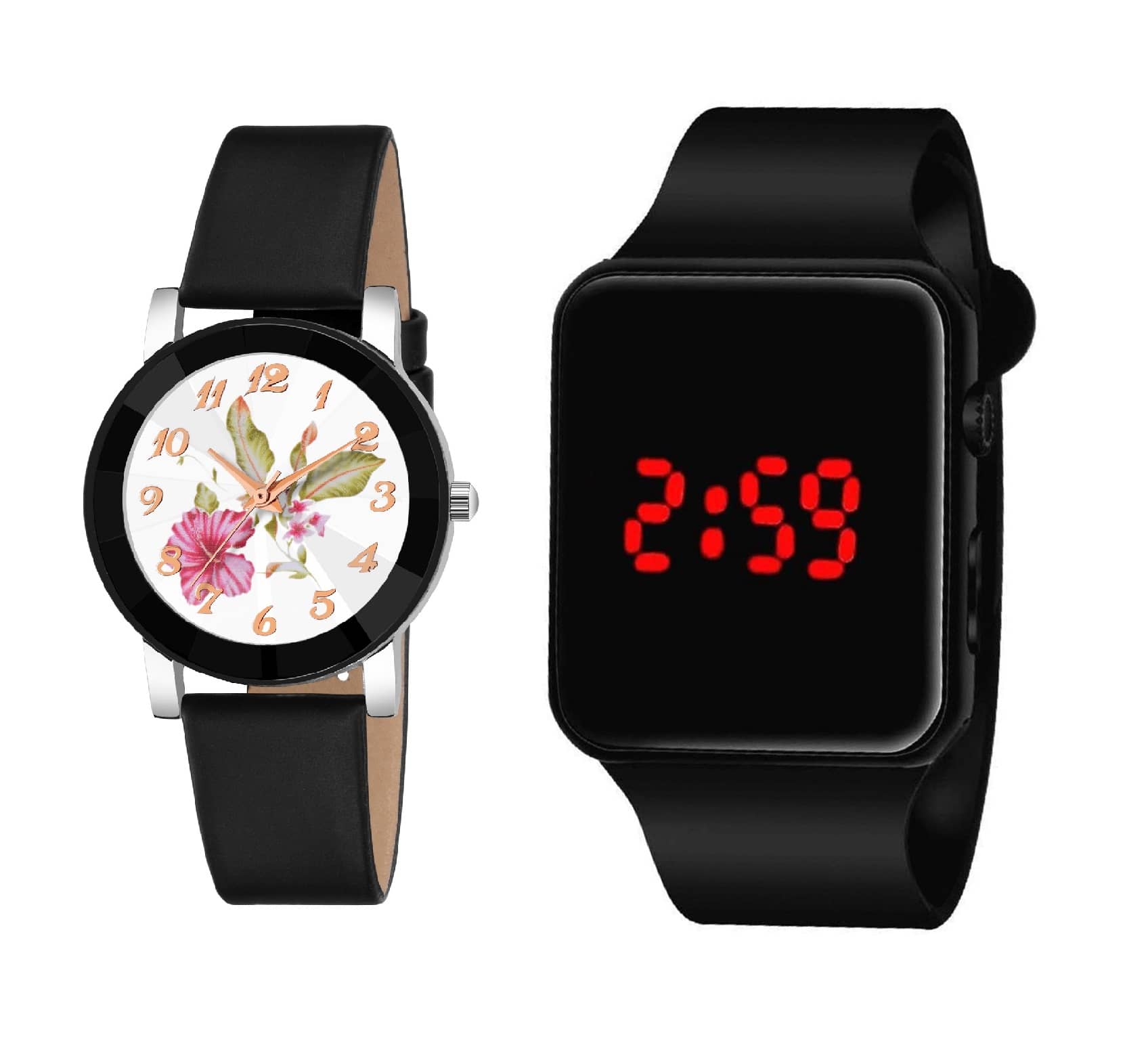 DECLASSE - Watches Combo For Women and Girls ( Pack of 2 )