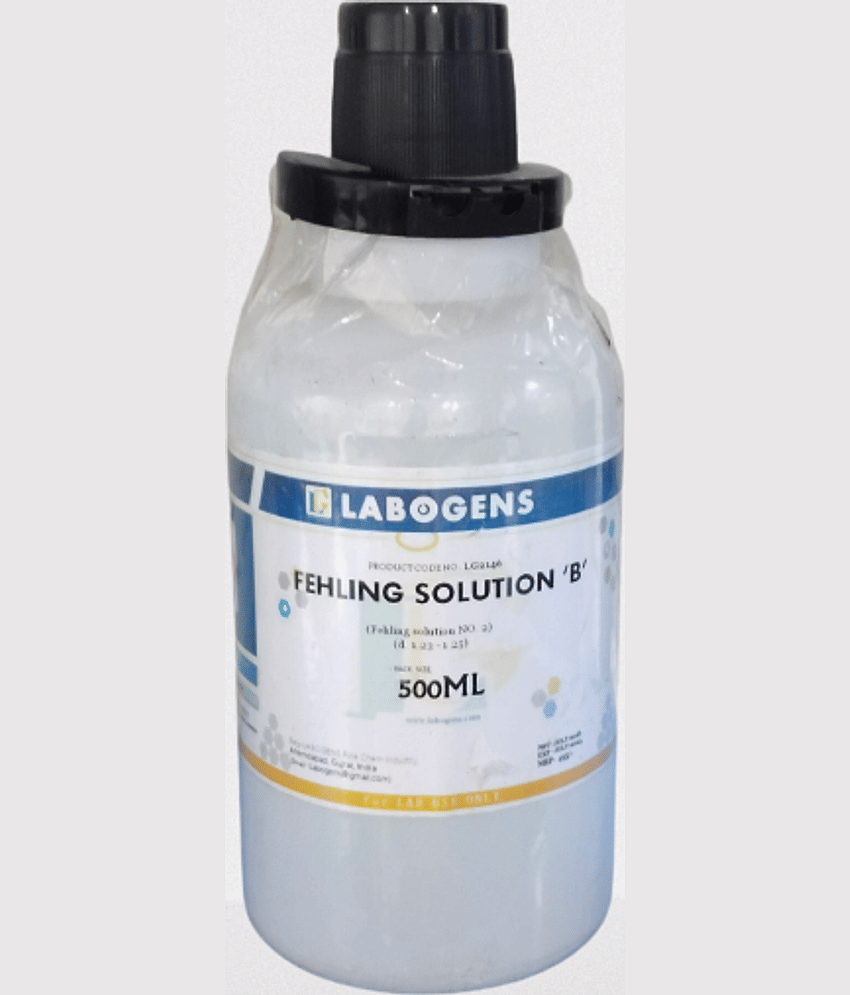 FEHLING SOLUTION ‘B’500ML - Stationery | Buy online on ZillyBuy