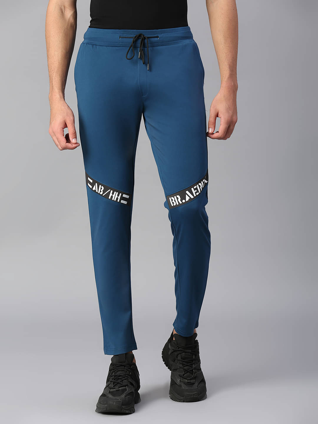     			HJ HASASI - Blue Cotton Blend Men's Trackpants ( Pack of 1 )