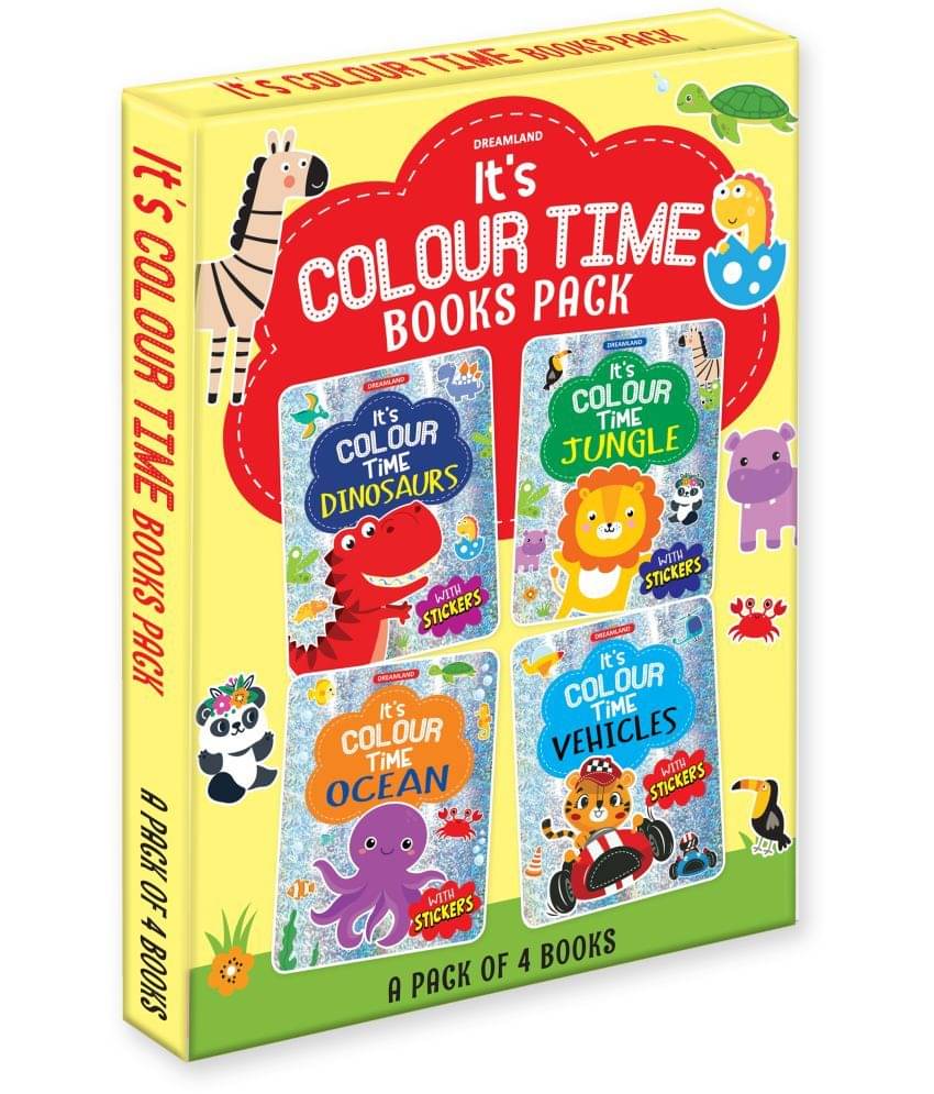 It's Colour Time Books Pack- A Pack of 4 Books It's Colour Time Books Pack- A Pack of 4 Books