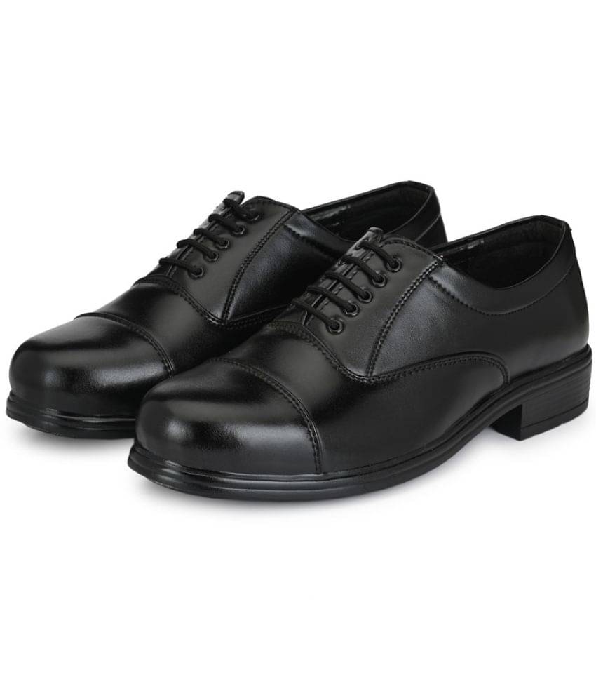     			KATENIA - Black Men's Oxford Formal Shoes
