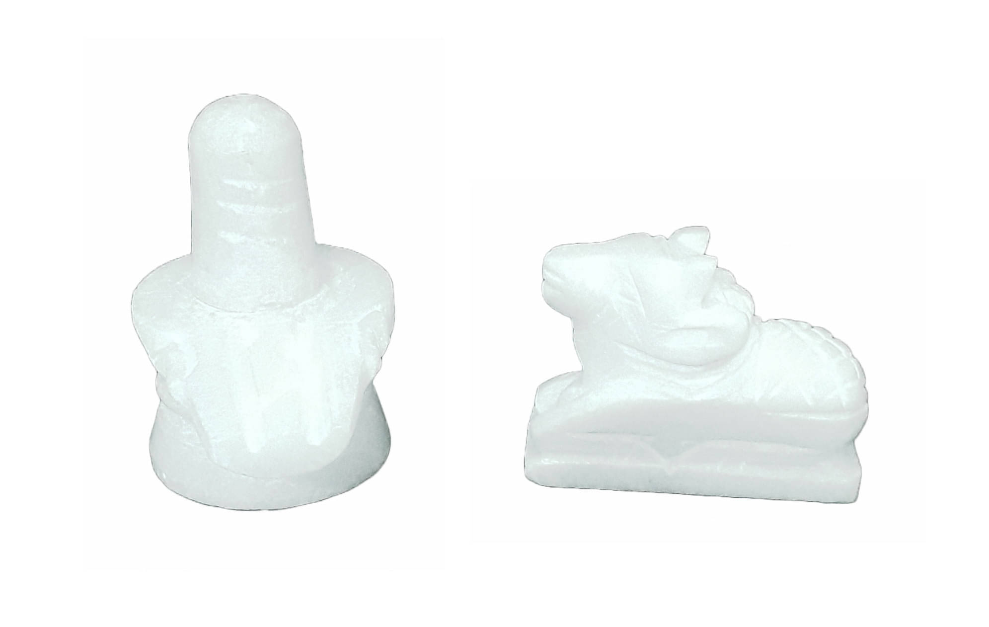     			KRAFT CLOUDS - Marble Nandi Pindi 5 cm Idol