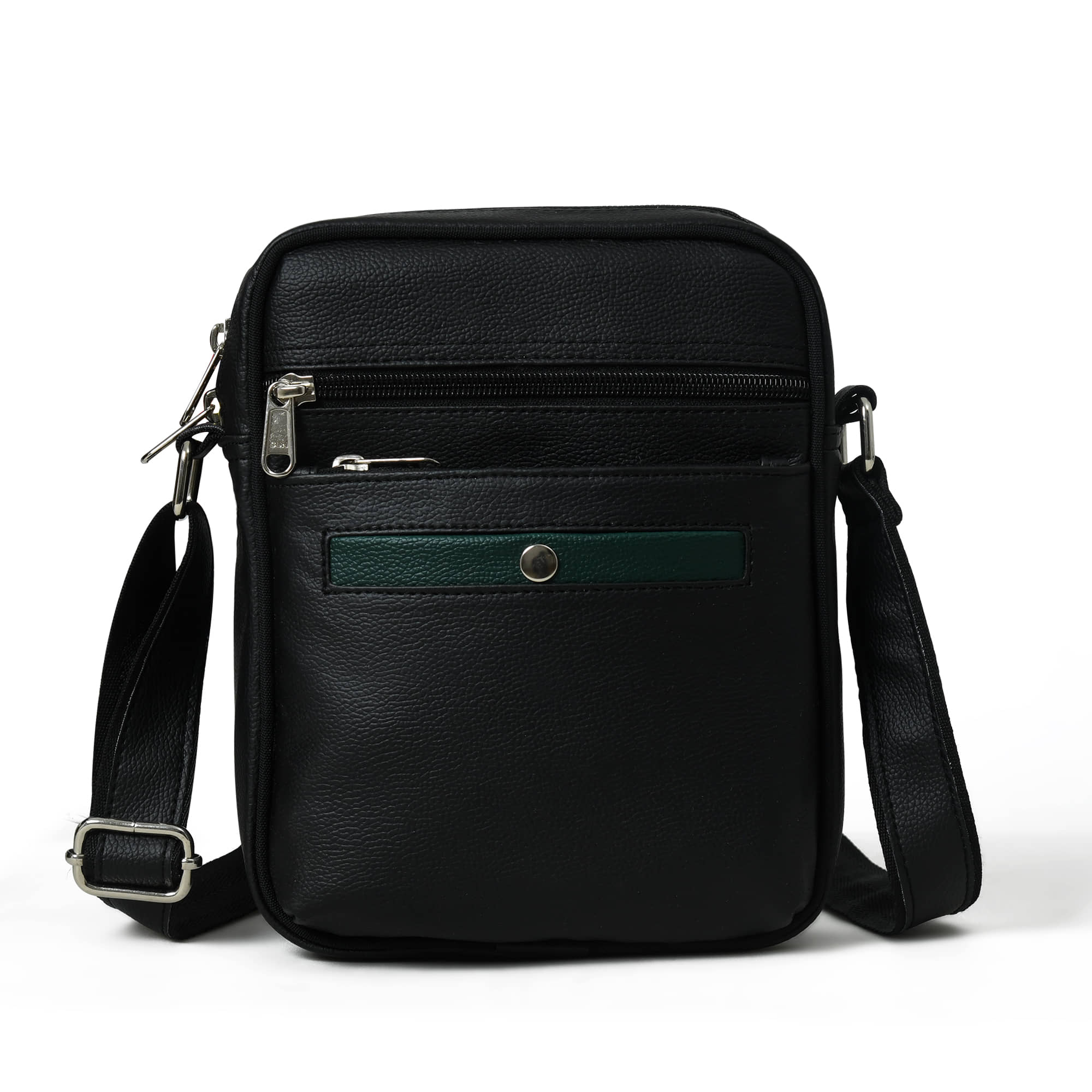 MATRICE - Black Solid Messenger Bag - Handbags | Buy online on ZillyBuy