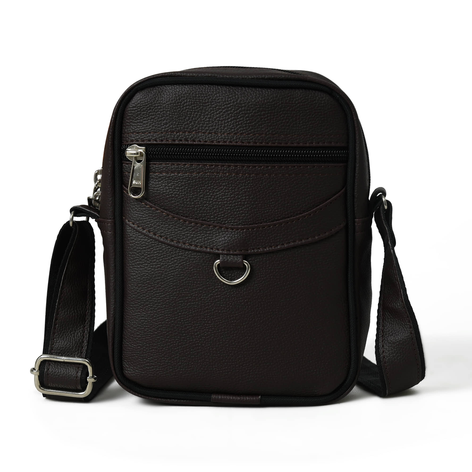 MATRICE - Brown Solid Messenger Bag - Handbags | Buy online on ZillyBuy
