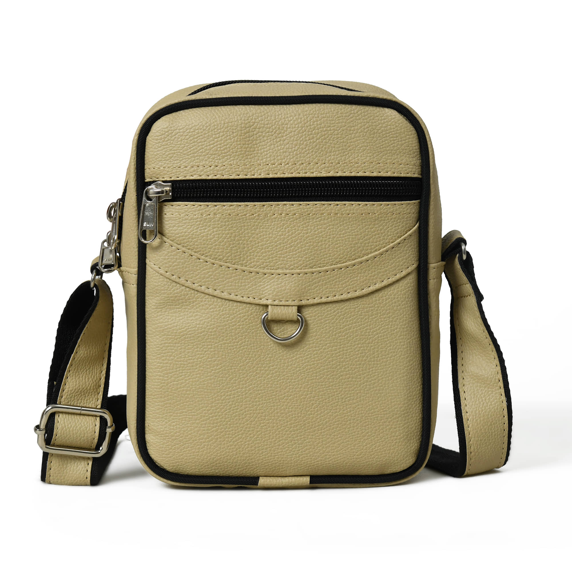 MATRICE - Cream Solid Messenger Bag - Handbags | Buy online on ZillyBuy