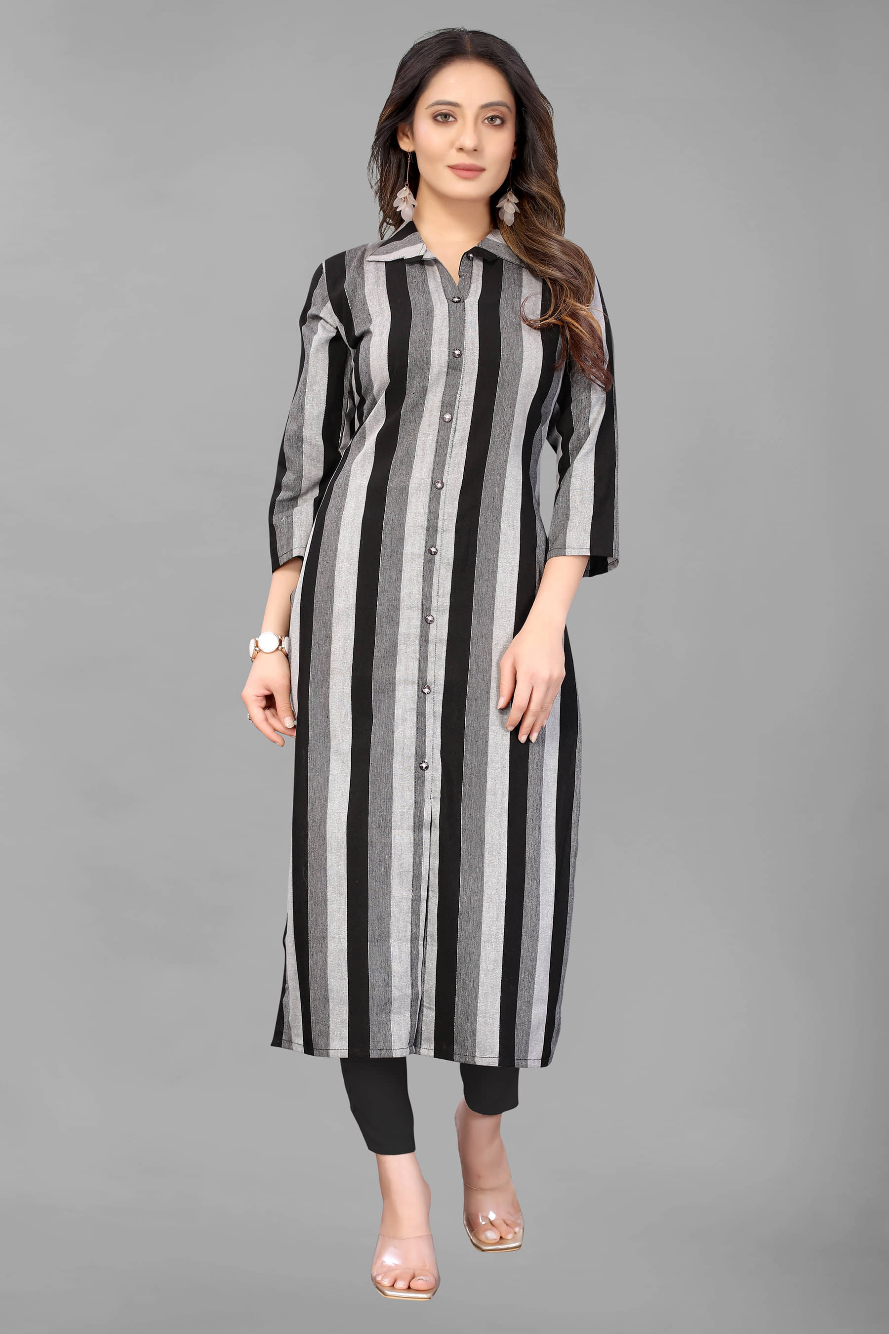 MEHZEEL FAB - Black Straight Cotton Blend Women's Stitched Salwar Suit ( Pack of 1 )