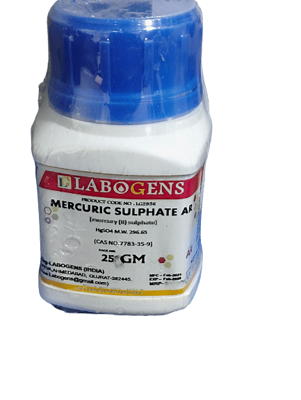     			MERCURIC SULPHATE AR 25GM
