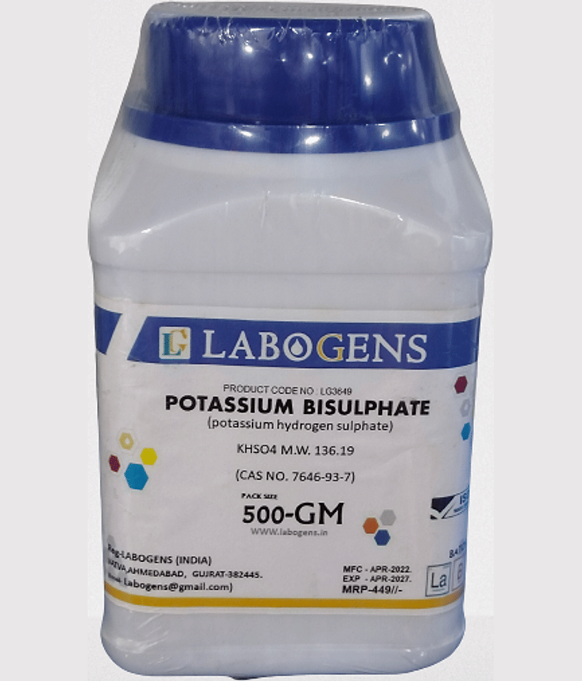 POTASSIUM BISULPHATE 500GM - Stationery | Buy online on ZillyBuy