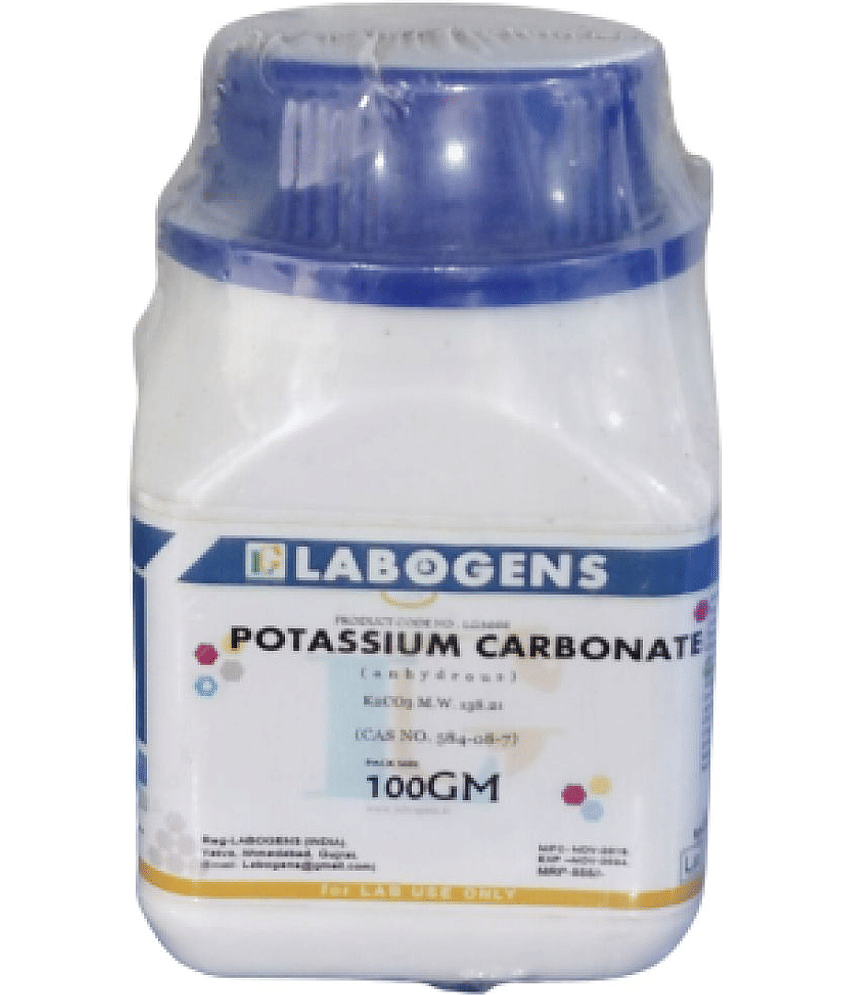 POTASSIUM CARBONATE (anhydrous) 100GM - Stationery | Buy online on ZillyBuy