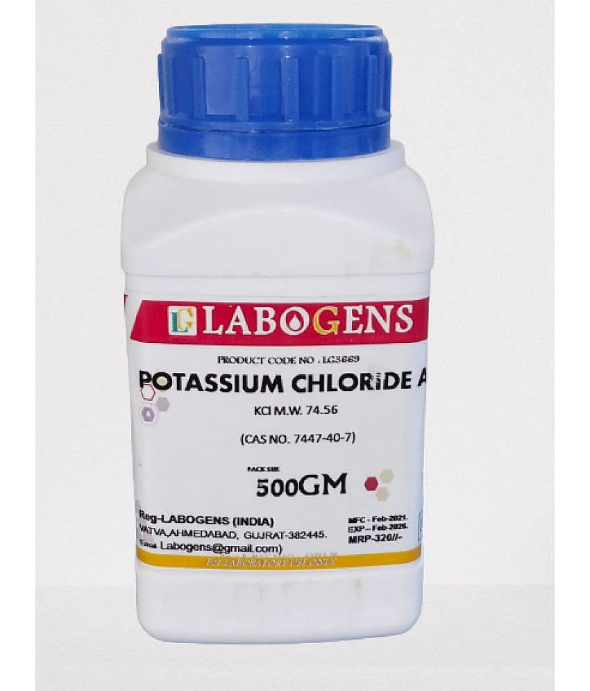 POTASSIUM CHLO-RIDE AR 500GM - Stationery | Buy online on ZillyBuy