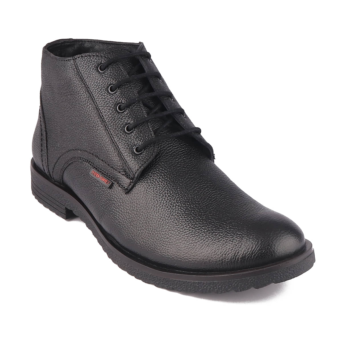 Red Chief Black Men's Formal Boots