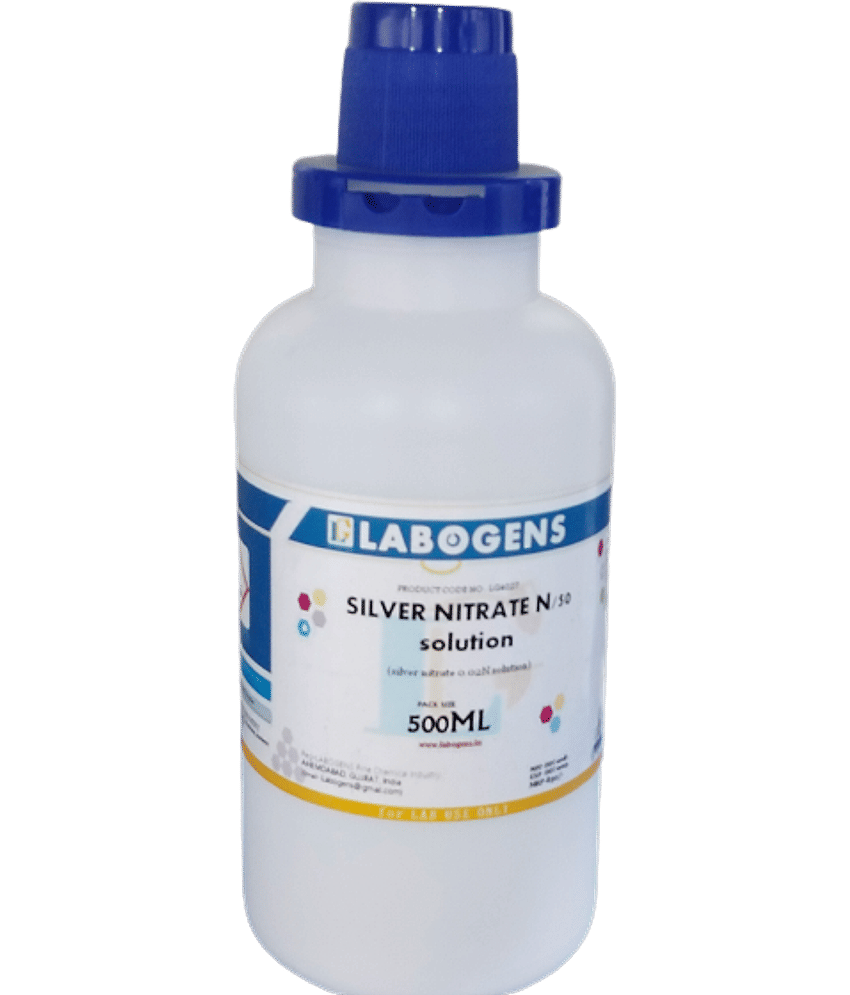 SILVER NITRATE N/50 solution 500ML - Stationery | Buy online on ZillyBuy