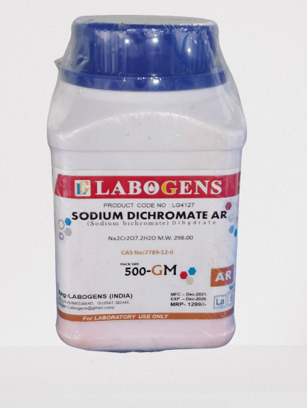 SODIUM DICHROMATE (dihydrate) 500GM