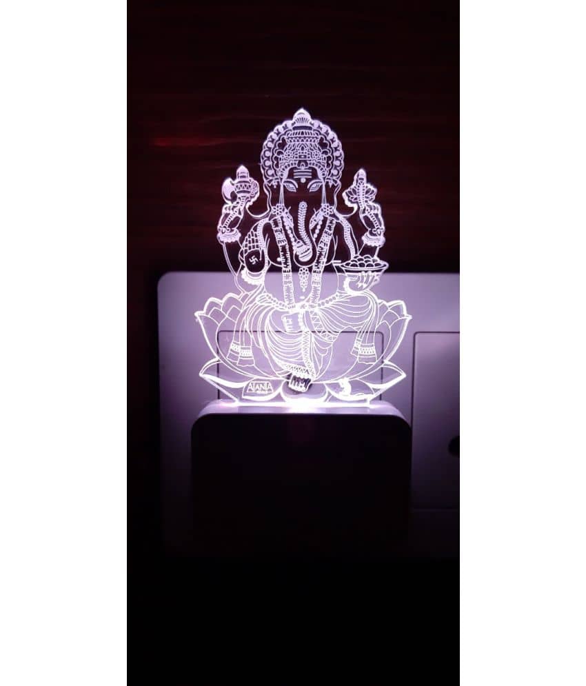 SUPER AJANTA Multicolor Night Lamp ( Pack of 1 ) - Electricals | Buy online on ZillyBuy