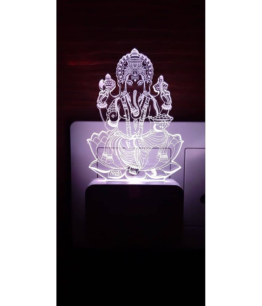 SUPER AJANTA Multicolor Night Lamp ( Pack of 1 ) - Electricals | Buy online on ZillyBuy