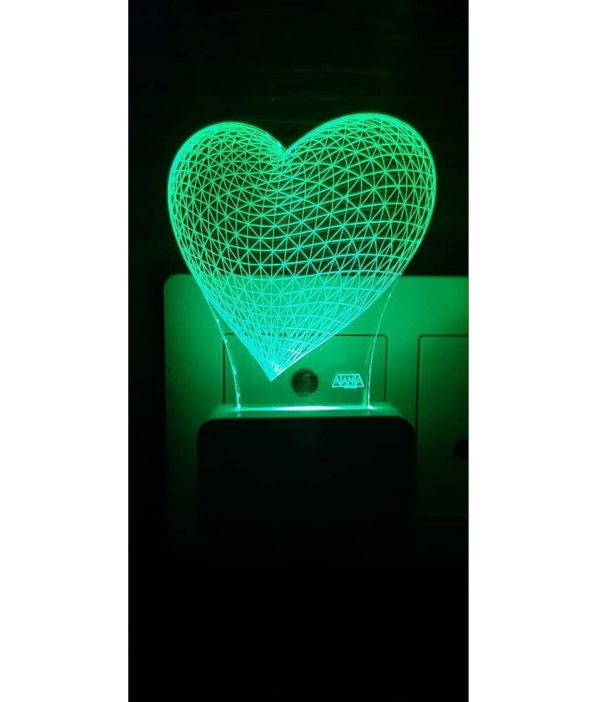 SUPER AJANTA Multicolor Night Lamp ( Pack of 1 ) - Electricals | Buy online on ZillyBuy