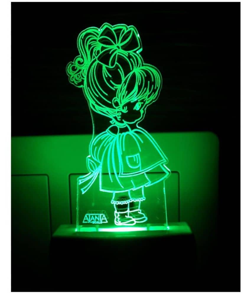 SUPER AJANTA Multicolor Night Lamp ( Pack of 1 ) - Electricals | Buy online on ZillyBuy