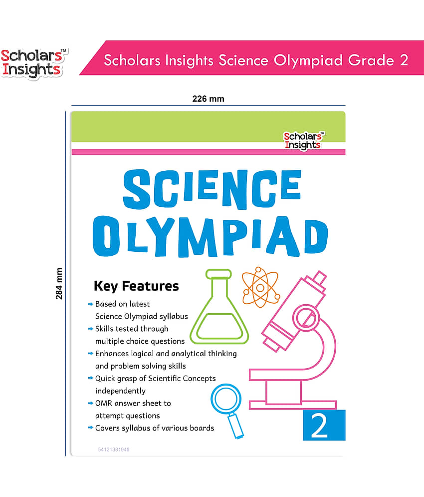 Scholars Insights Science Olympiad Grade 2 - Stationery | Buy online on ZillyBuy