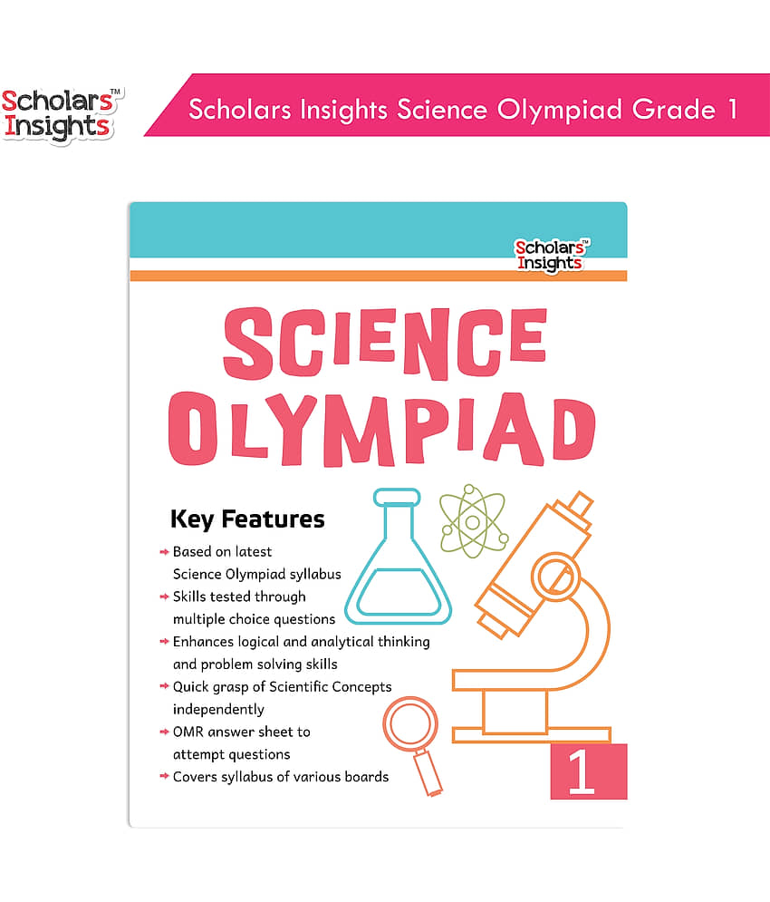 Scholars Insights Science Olympiad Grade 1 - Stationery | Buy online on ZillyBuy
