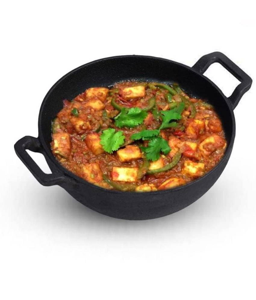     			The Indus Valley - Iron Non coated Shallow Kadhai 4 mm ( 2 ) L