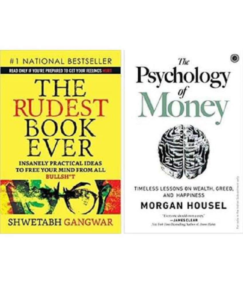 The Rudest Book Ever + The Psychology Of Money (Set Of 02 Books) (Paperback, Shwetabh Gangwar, Morgan Housel) - Stationery | Buy online on ZillyBuy