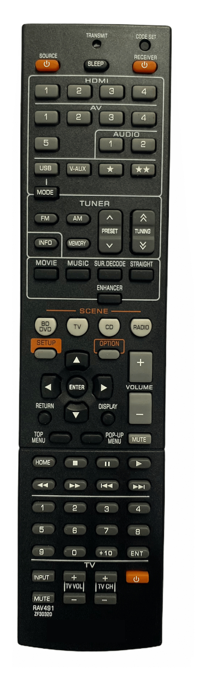     			Upix Compatible Yamaha Home Theatre Remote No. 813