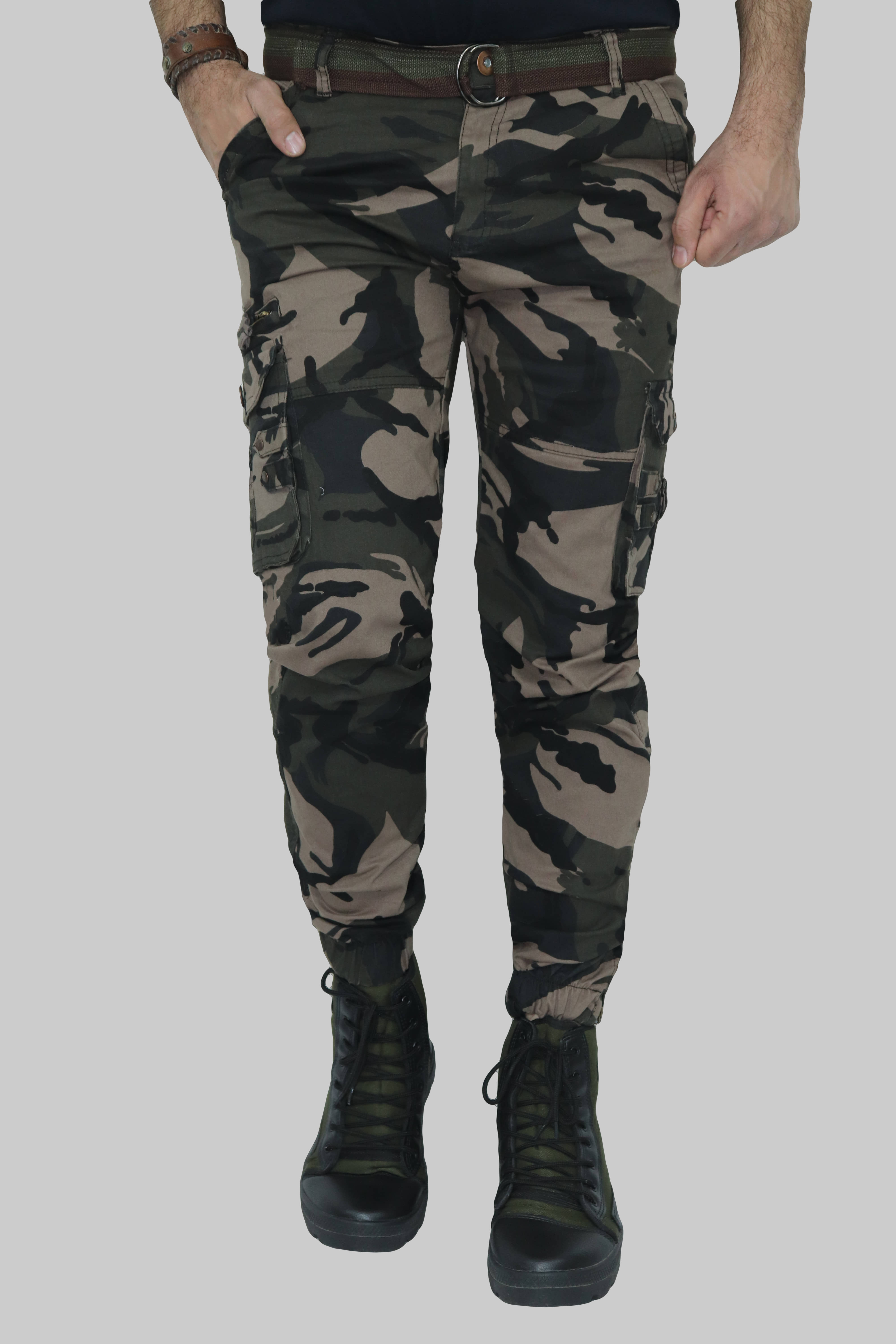 Urban Legends CREAM Regular Cargos ( Pack of 1 ) - Trousers | Buy online on ZillyBuy