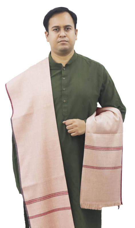 Vrinde Beige Solid Shawl - ( Pack of 1 ) Vrinde Beige Solid Shawl - ( Pack of 1 )