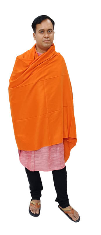 Vrinde Orange Solid Shawl - ( Pack of 1 )     			Vrinde Orange Solid Shawl - ( Pack of 1 )