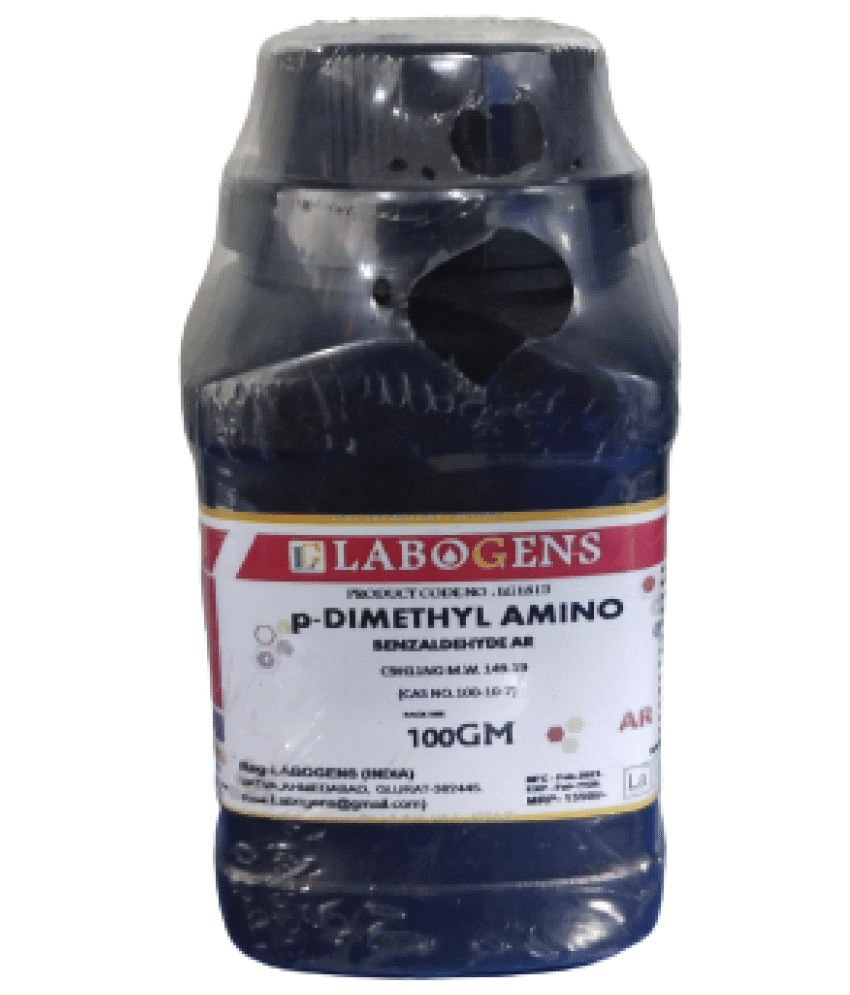 p-DIMETHYL AMINO BENZALDEHYDE AR 100GM