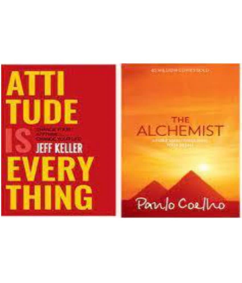 Attitude is Everything + The Alchemist ( 2 Books Combo with Customized Bookmarks) Paperback - Stationery | Buy online on ZillyBuy