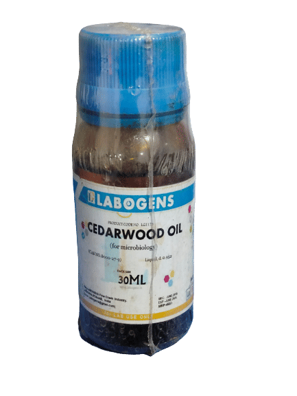 CEDARWOOD OIL (for microbiology) 30ML