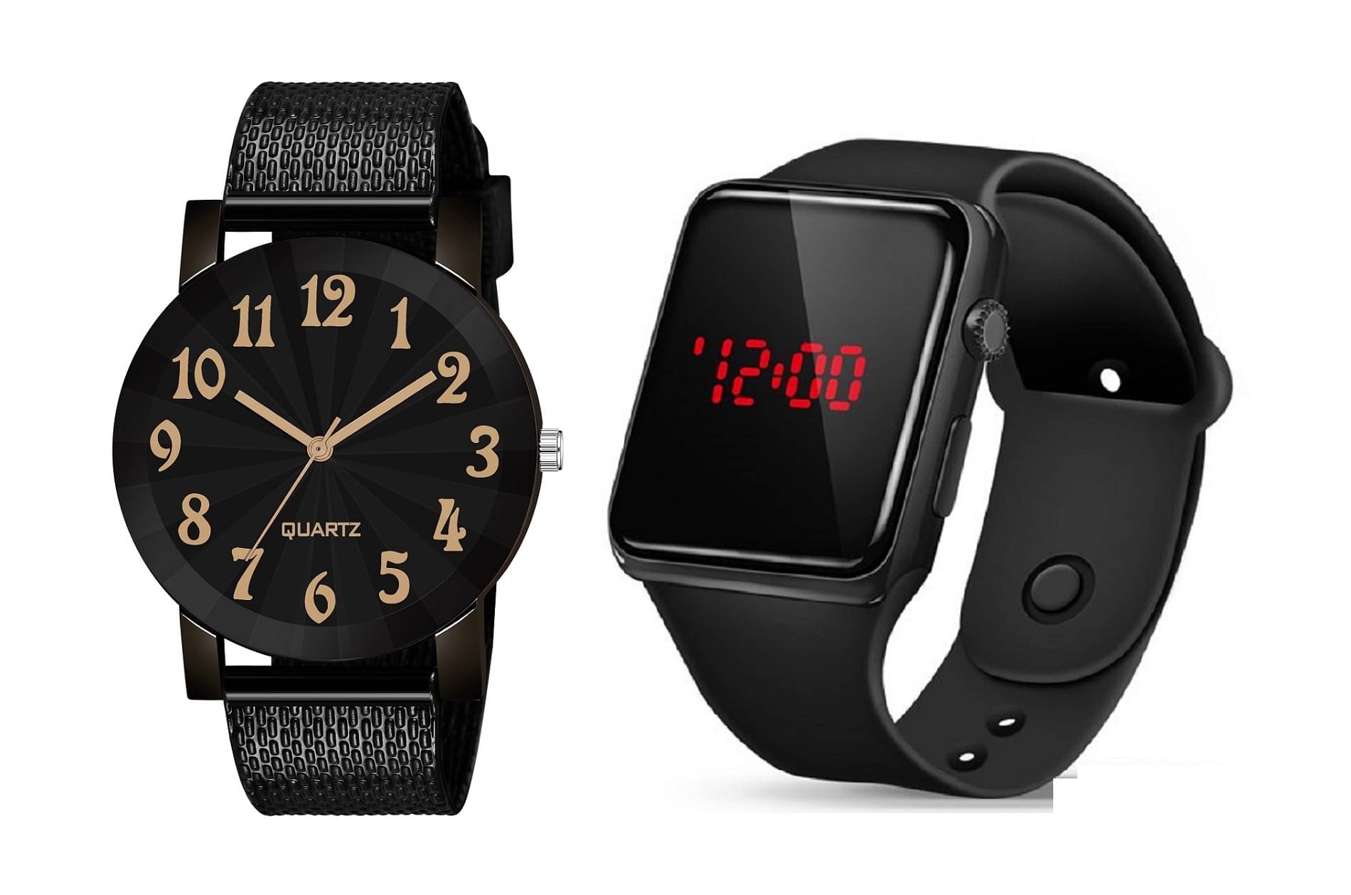     			Cosmic - Black Resin Analog-Digital Men's Watch