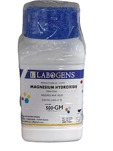     			MAGNESIUM HYDROXIDE Extra Pure 500GM